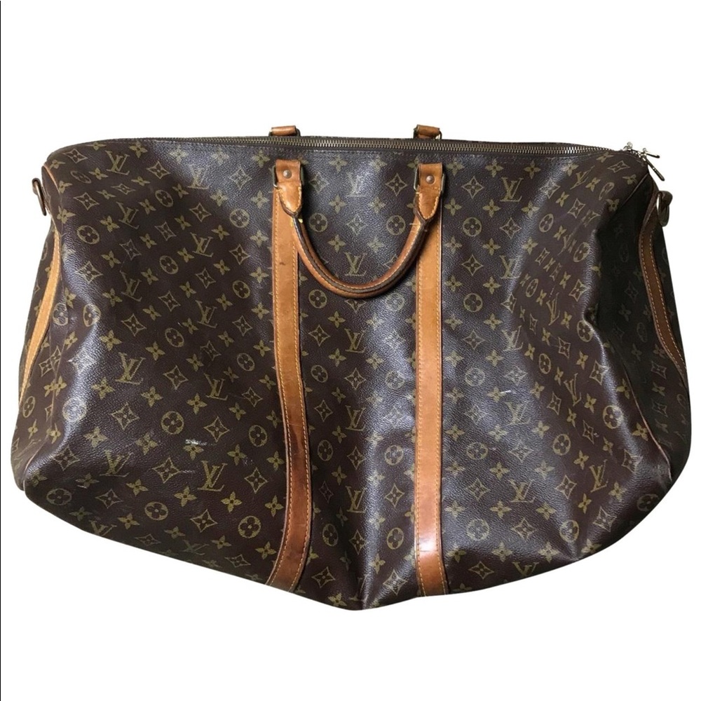 Used Authentic Louis Vuitton Large Duffle Bag